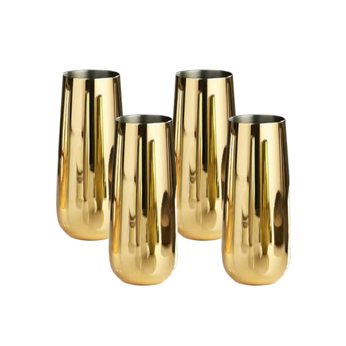 Kit 4 Vasos Vino Oro