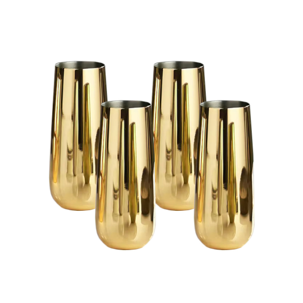 Kit 4 Vasos Vino Oro