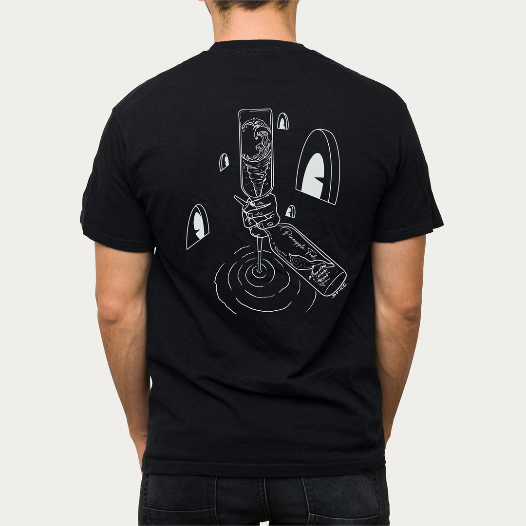 Playera Negra Hombre Jigger
