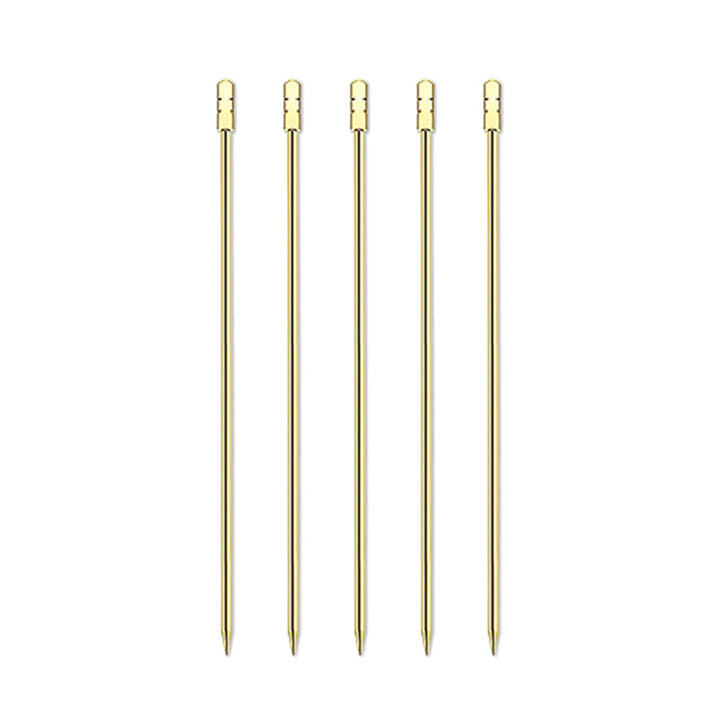Picos Garnitura Rectangular Oro 5pz