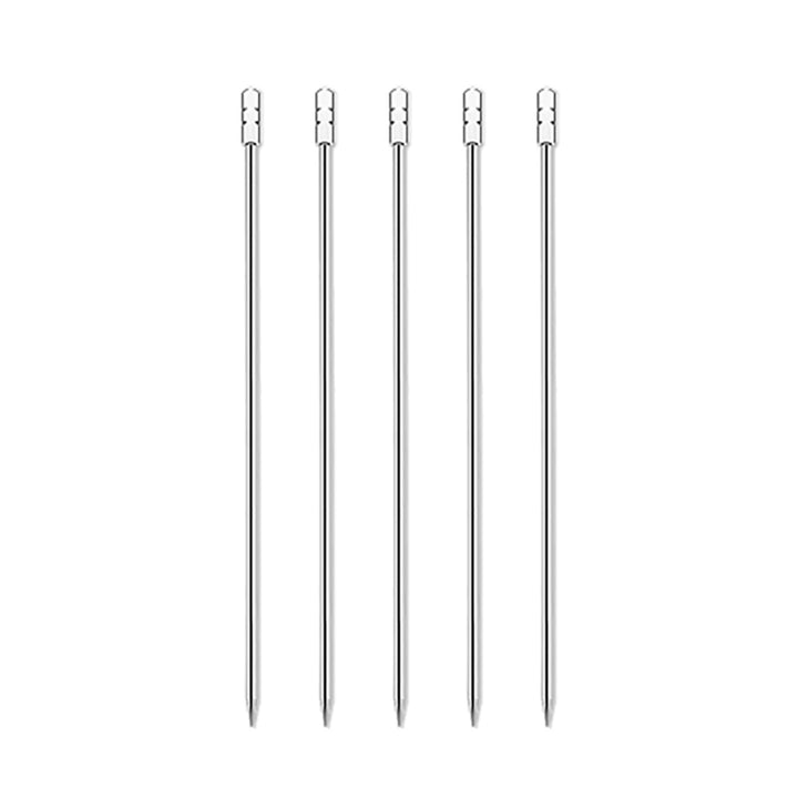 Picos Garnitura Rectangular Plata 5pz