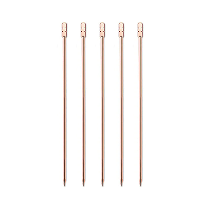 Picos Garnitura Rectangular Cobre 5pz