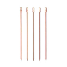 Cargar imagen en el visor de la galería, Picos Garnitura Rectangular Cobre 5pz