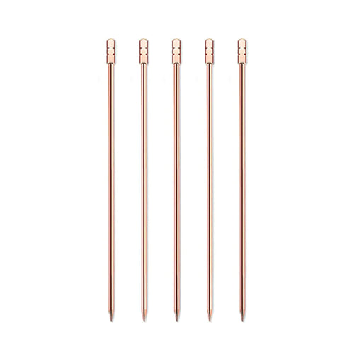 Picos Garnitura Rectangular Cobre 5pz