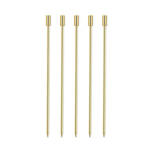 Cargar imagen en el visor de la galería, Picos Garnitura Cilindro Oro 5pz