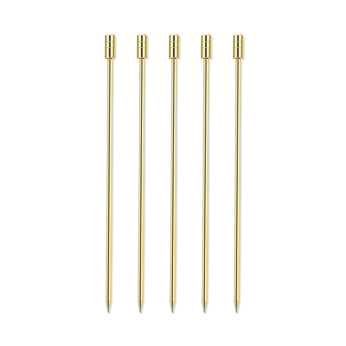 Picos Garnitura Cilindro Oro 5pz