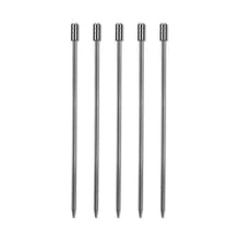 Cargar imagen en el visor de la galería, Picos Garnitura Cilindro Negro 5pz