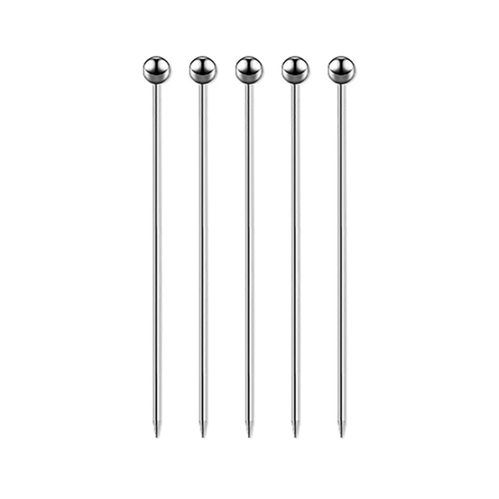 Picos Garnitura Esfera Plata 5pz