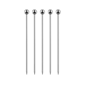 Picos Garnitura Esfera Plata 5pz