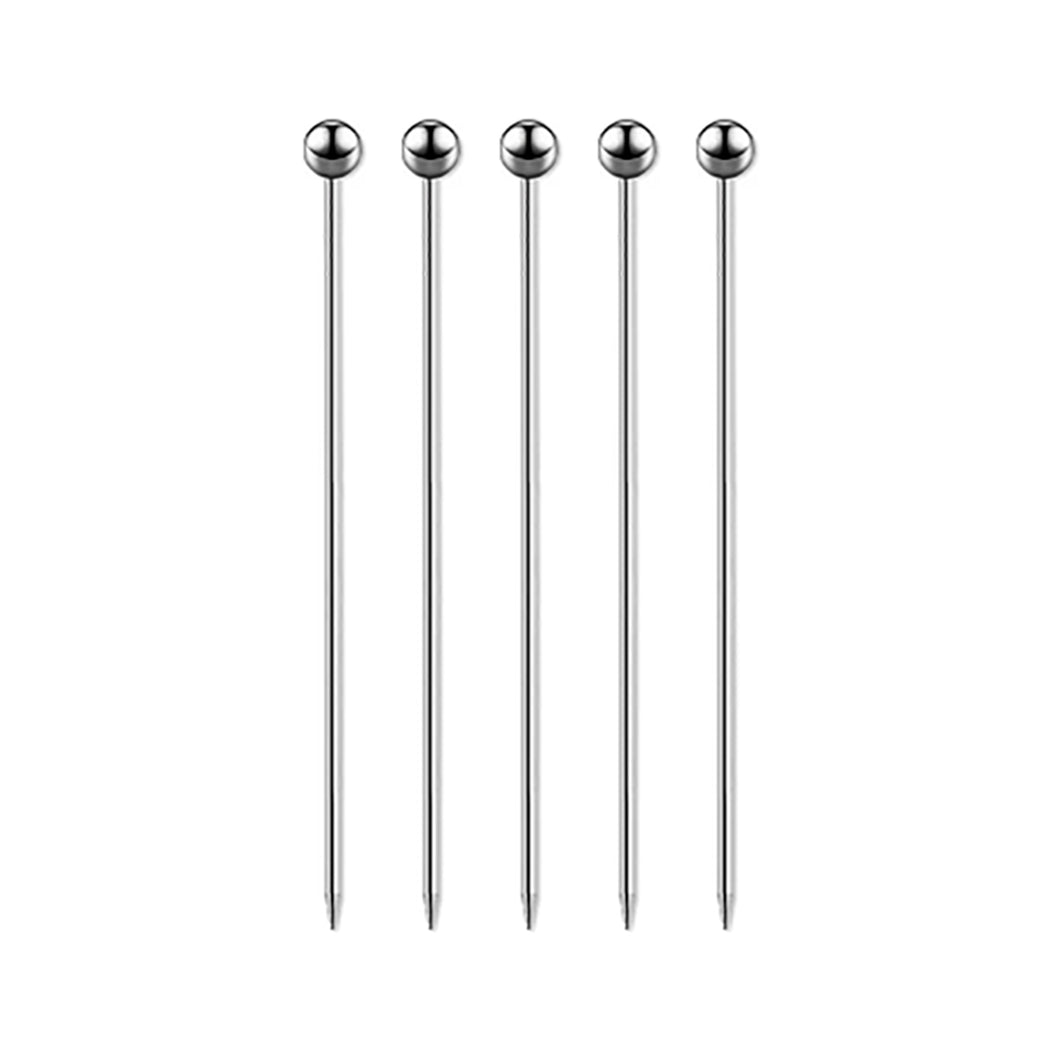Picos Garnitura Esfera Plata 5pz