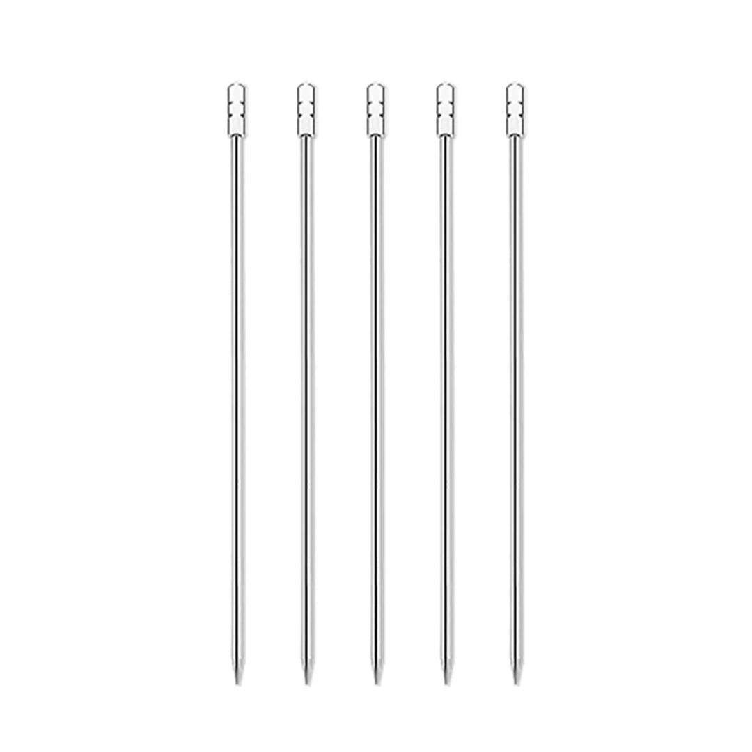 Picos Garnitura Rectangular Plata 5pz