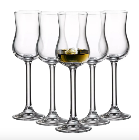 Copa Grappa Cristal 85ml (6pz)