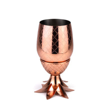 Cargar imagen en el visor de la galería, Vaso Piña con Popote Cobre