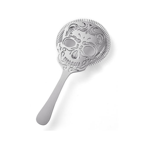 Colador Oruga Calaca Plata
