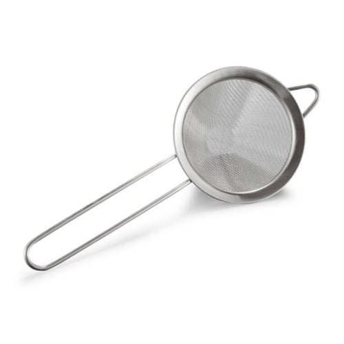 Colador Malla Fina Plata Grande