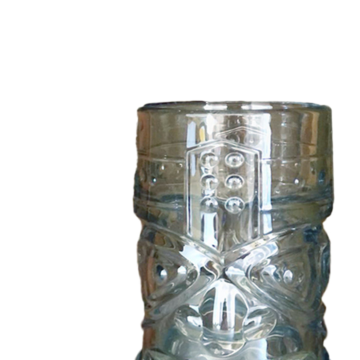 Vaso Tiki Cristal Azul