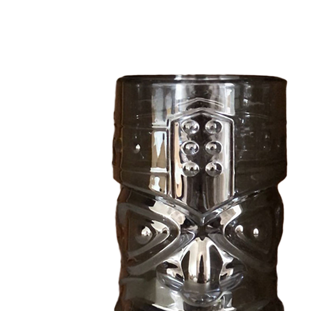 Vaso Tiki Cristal Negro