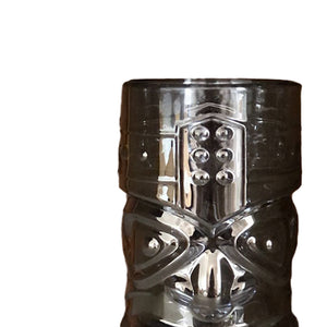 Vaso Tiki Cristal Negro