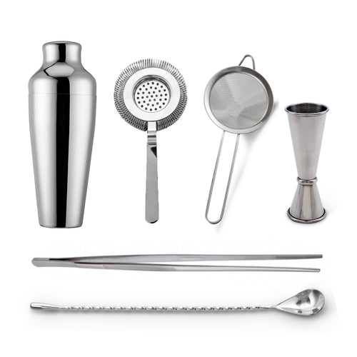 Kit Coctelería Calabrese Plata