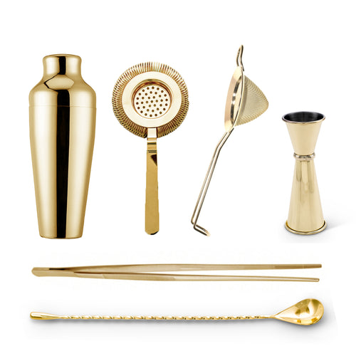 Kit Coctelería Calabrese Oro