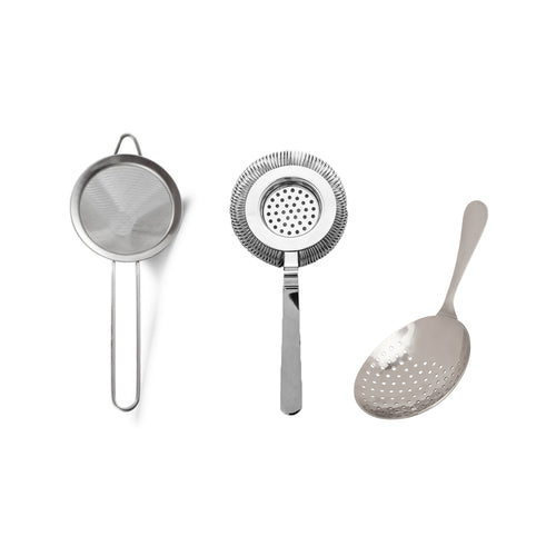 Kit Coladores Plata